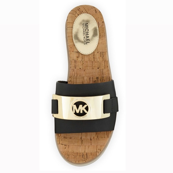 MICHAEL Michael Kors Shoes - MICHAEL Michael Kors Warren Slide Flat Sandals